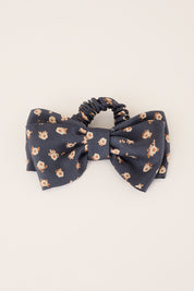 Silk hair bow