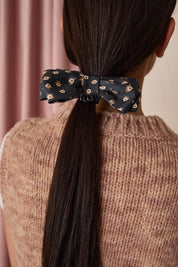 Silk hair bow