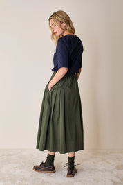 Half-sleeve cotton T-shirt