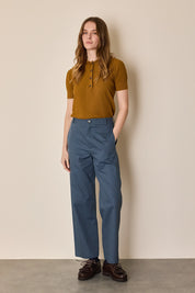 Pantaloni in cotone sostenuto