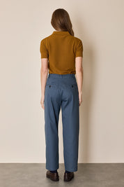 Pantaloni in cotone sostenuto