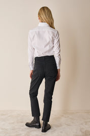 Petal collar shirt