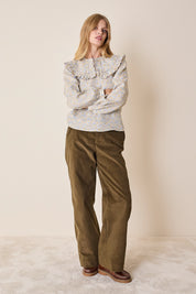 Top con maxi colletto – Made with Liberty Fabrics