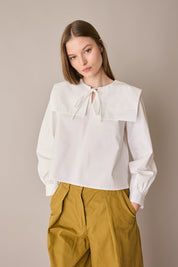 Sailor top in cotone