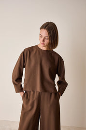 Long sleeve blouse