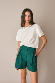 T-shirt in cotone spesso