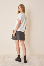 T-shirt in cotone spesso