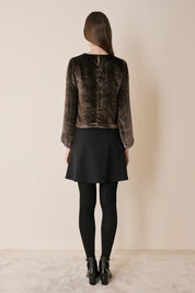 Top in spugnetta lurex