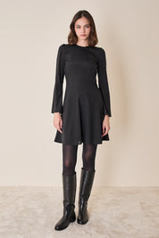 Stretch silk dress