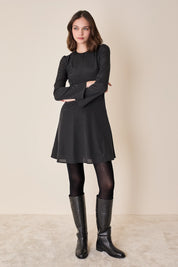 Stretch silk dress