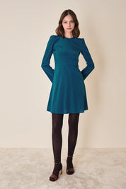 Stretch silk dress
