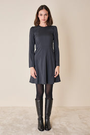 Stretch silk dress