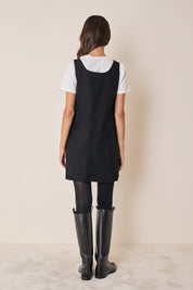 Virgin wool A-line dress