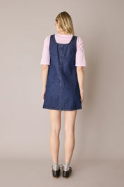 Abito a trapezio in denim