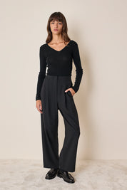 Pantaloni con pinces