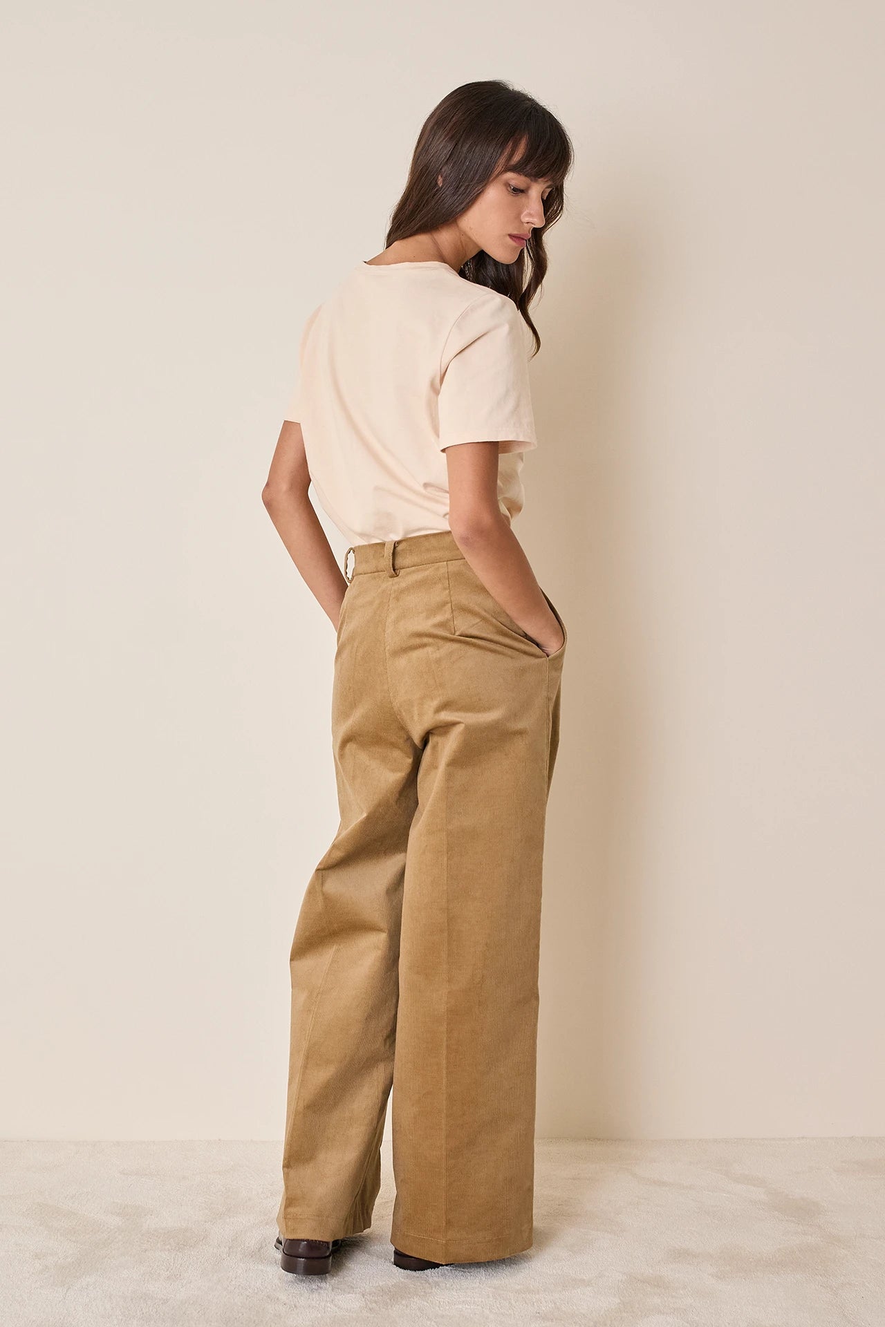 Pantaloni in velluto a coste