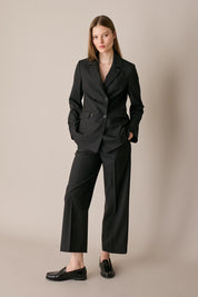 Pantaloni timeless in fresco lana