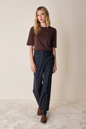 Pantaloni timeless in fresco lana