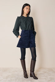 Pantaloncini in velluto a coste