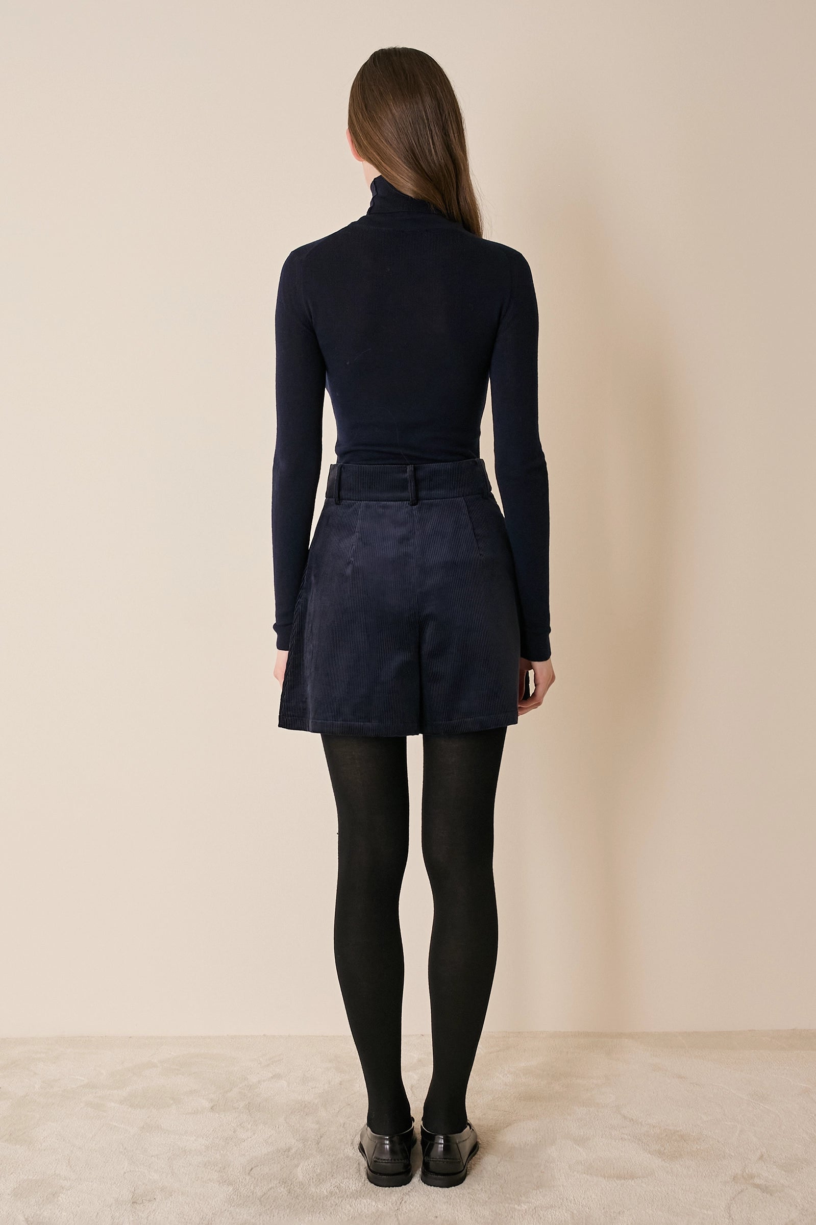 Pantaloncini in velluto a coste