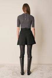 Pantaloni corti in cotone stretch