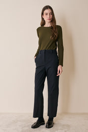 Pantaloni timeless in cotone elasticizzato
