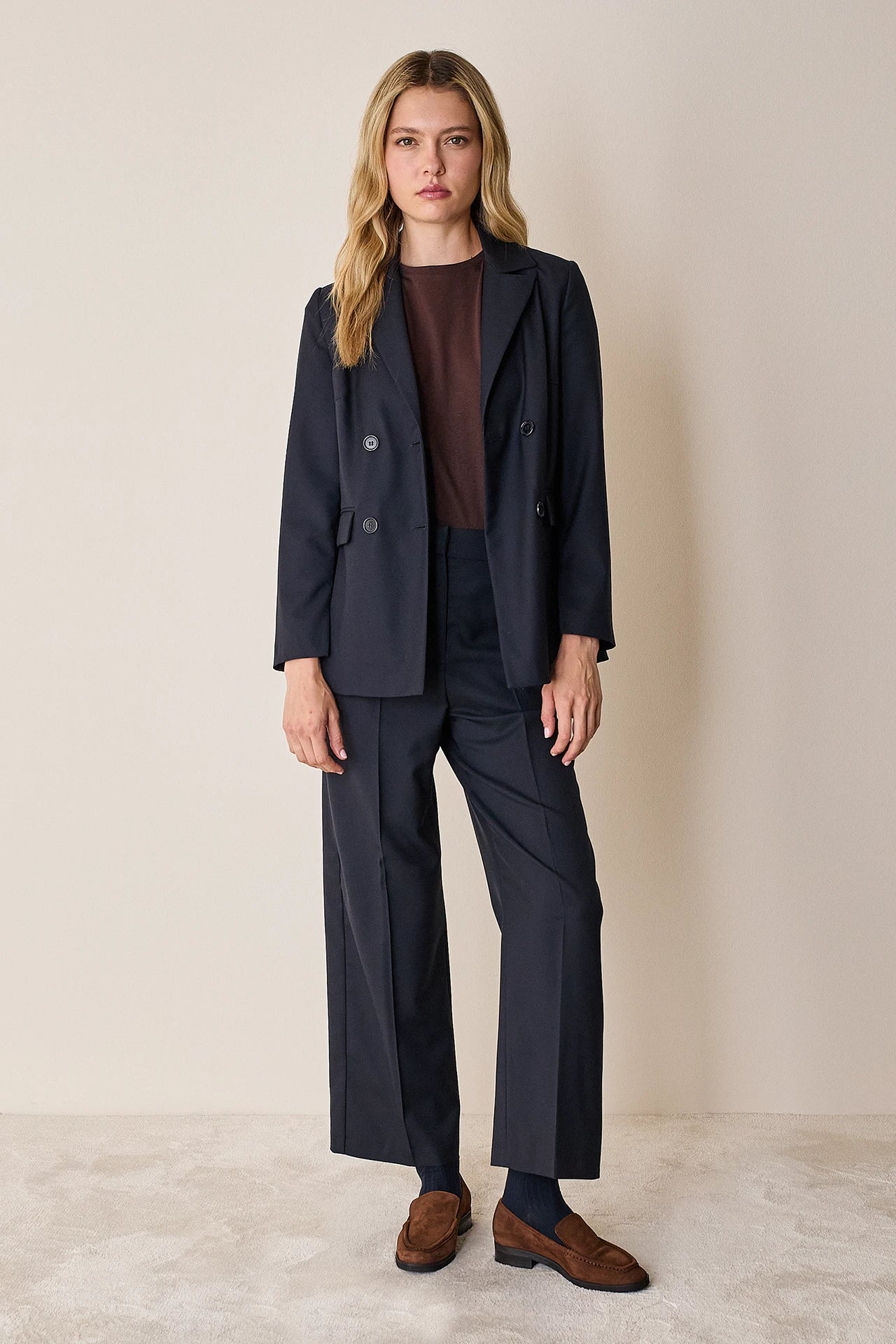 Blazer in lana leggera
