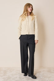 Giacca paricollo con taschini