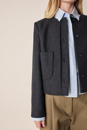 Giacca paricollo in cashmere