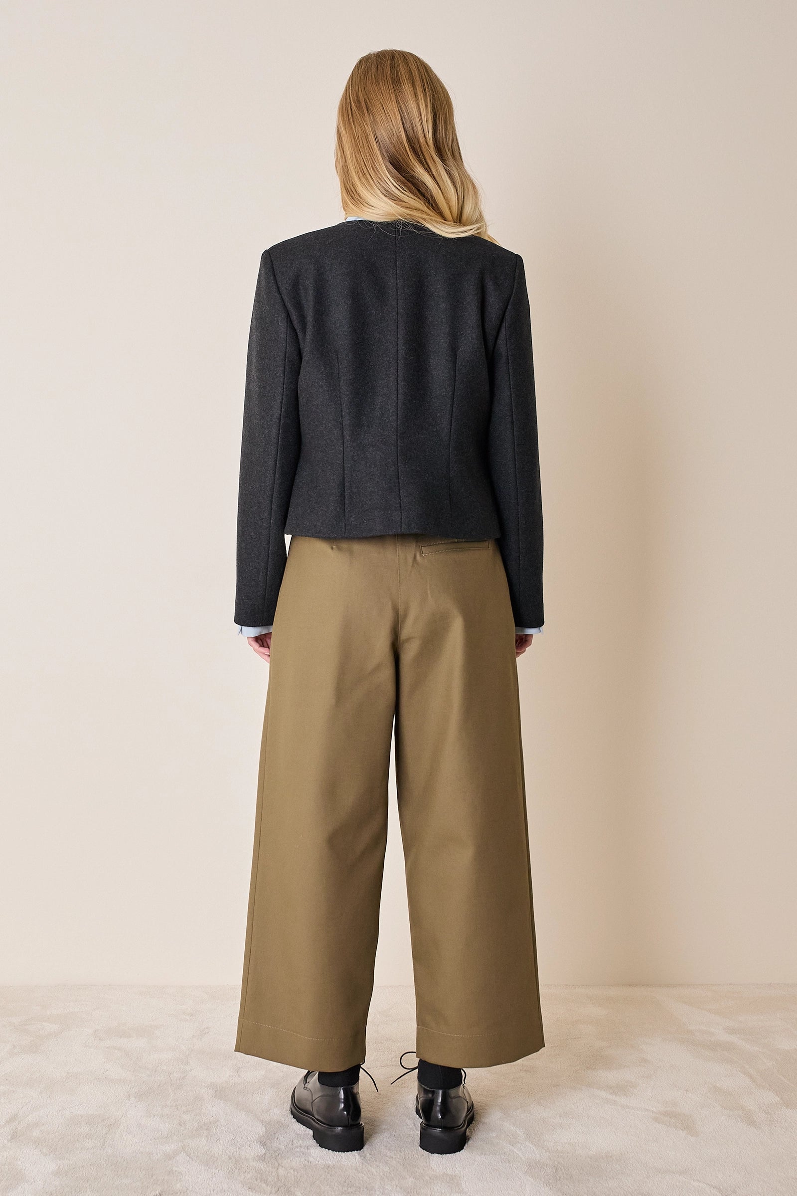 Giacca paricollo in cashmere