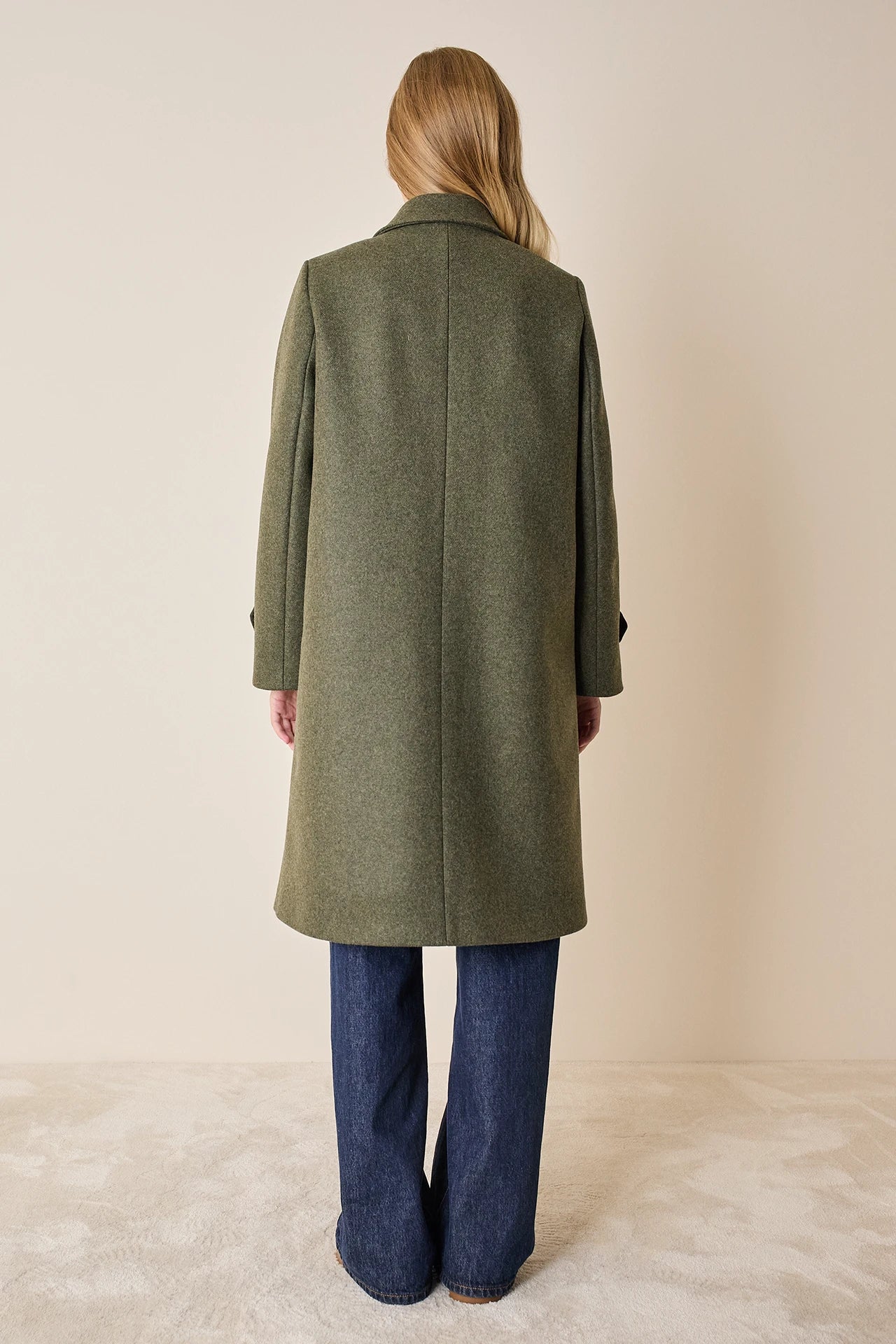 Cappotto stile loden in lana vergine