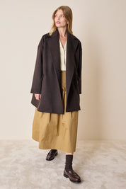 Cappotto doppiopetto in cashmere