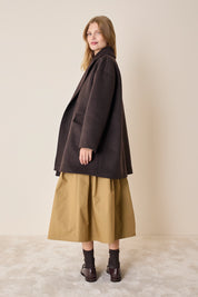 Cappotto doppiopetto in cashmere