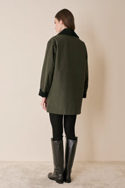 Giacca imbottita in cotone resinato