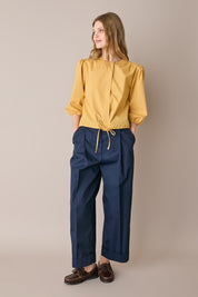 Camicia arricciata