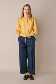 Camicia arricciata