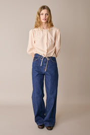 Camicia arricciata