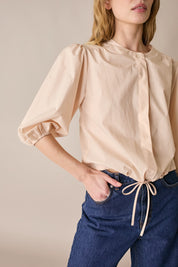 Camicia arricciata