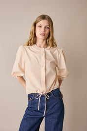 Camicia arricciata