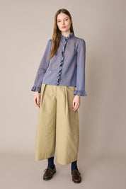 Camicia con volant