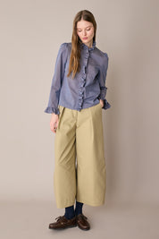 Camicia con volant