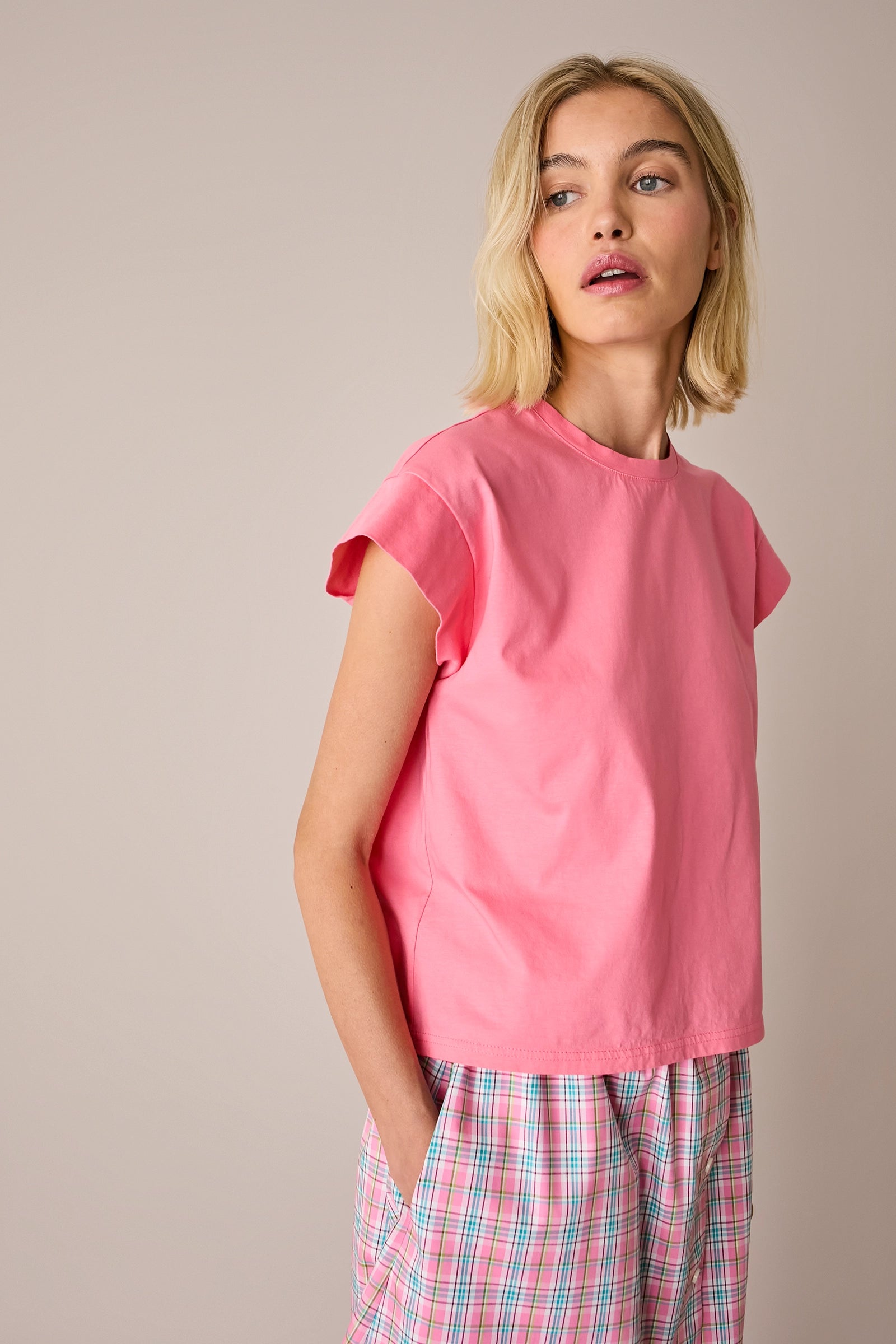 Kimono sleeve T-shirt