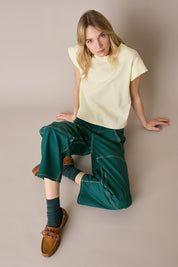 T-shirt con maniche a kimono