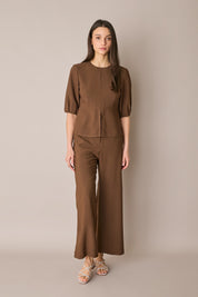 Top con spacco