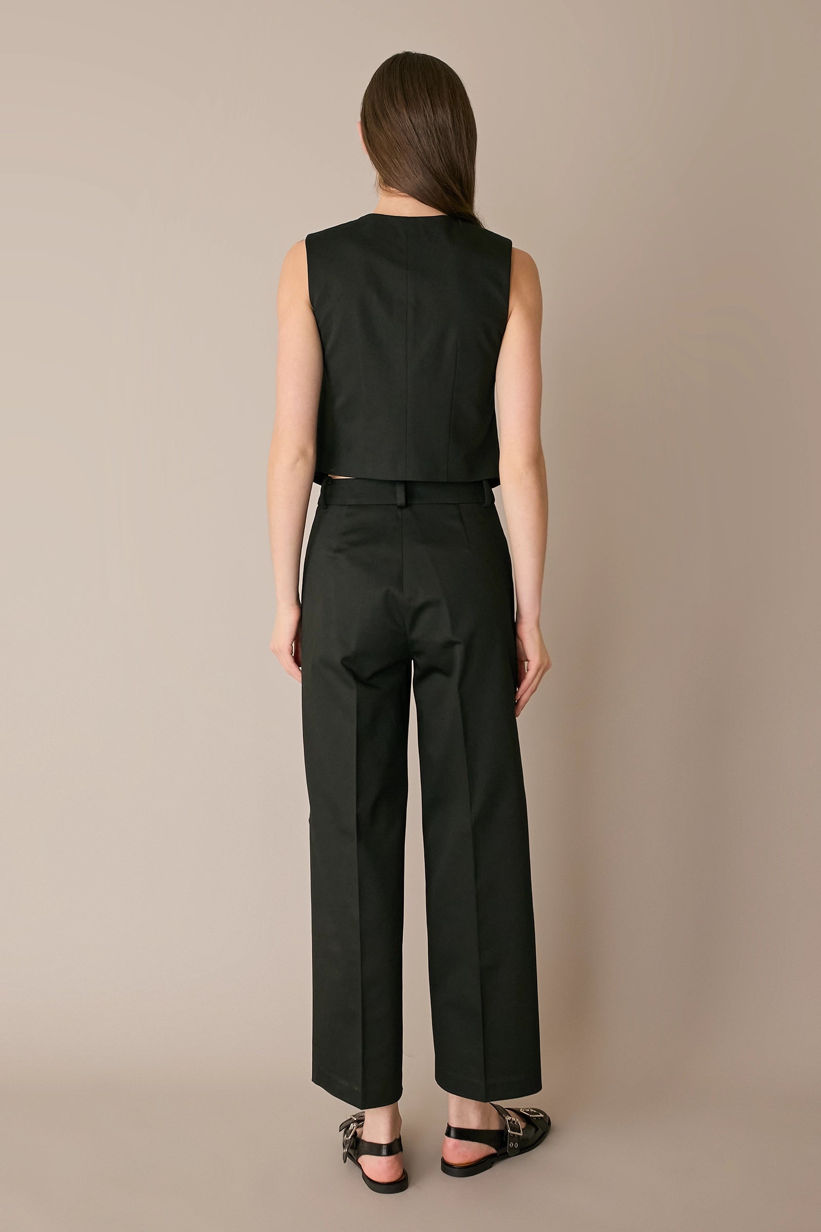Gilet in cotone stretch
