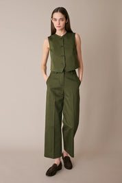 Gilet in cotone stretch