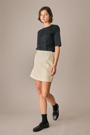 T-shirt in cotone con mezze maniche