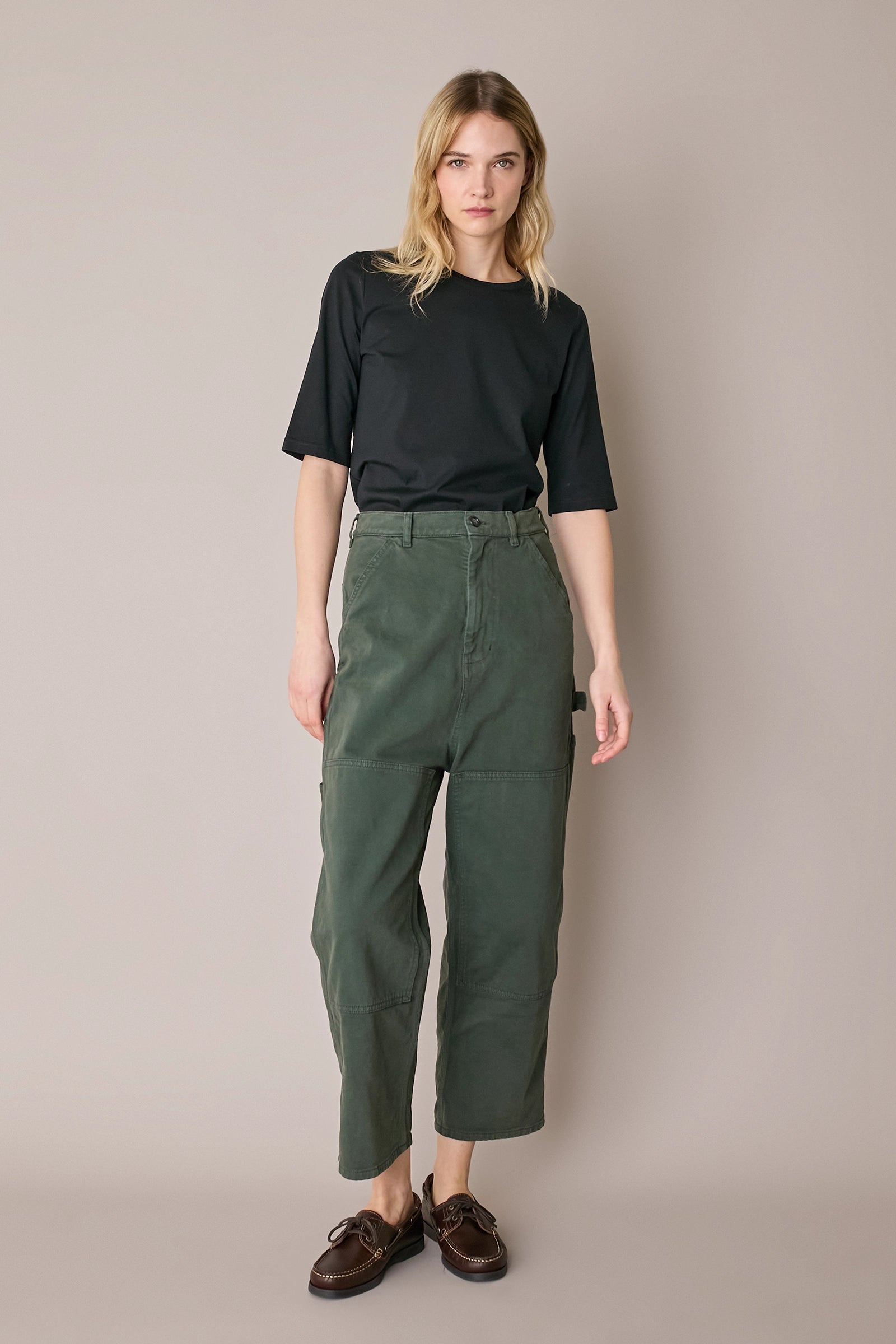 T-shirt in cotone con mezze maniche