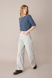T-shirt in cotone con mezze maniche