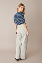 T-shirt in cotone con mezze maniche